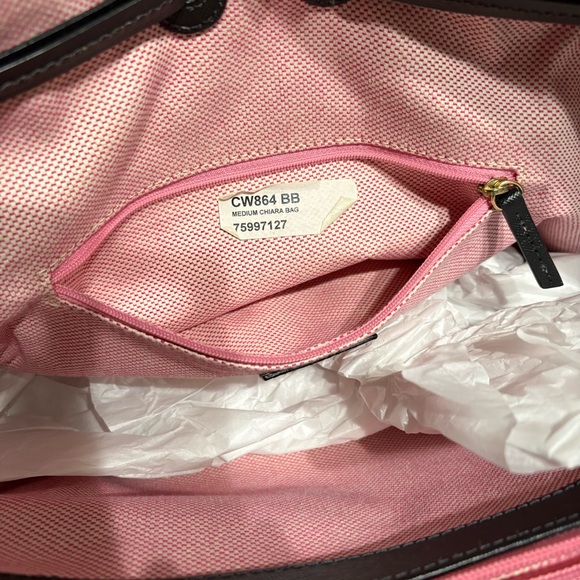 Dooney and Bourke Y2K crossword Chiara Tote Bag - Picture 13 of 16